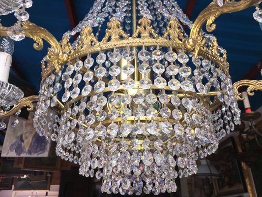 Crystal Chandelier, 1960s-WQQ-639315