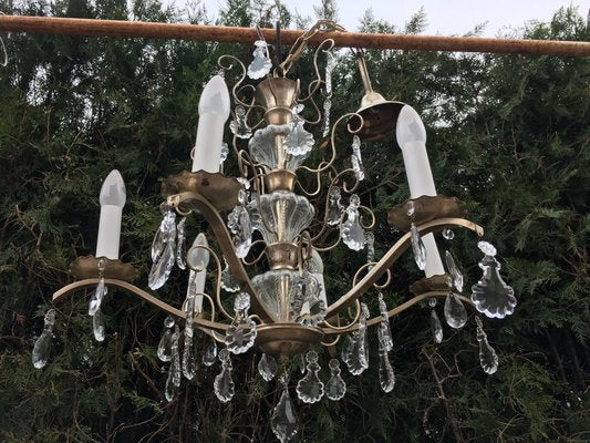 Crystal Chandelier, 1960s-WQQ-618537