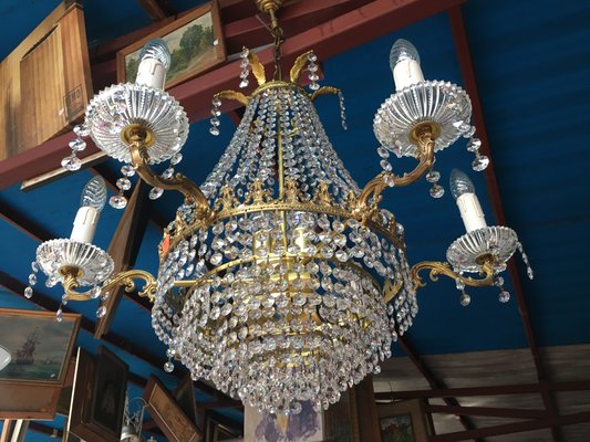 Crystal Chandelier, 1960s-WQQ-639315