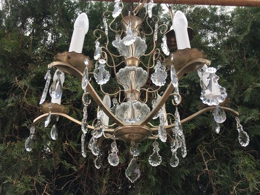 Crystal Chandelier, 1960s-WQQ-618537