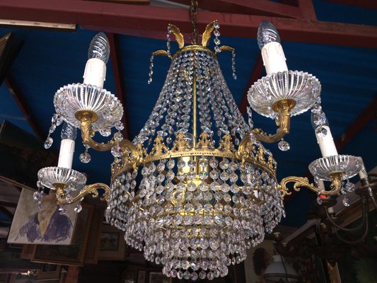 Crystal Chandelier, 1960s-WQQ-639315