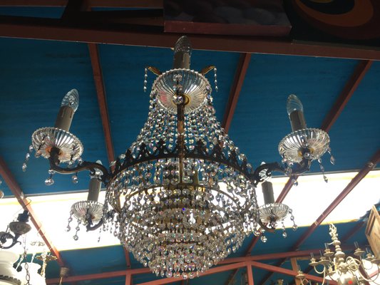 Crystal Chandelier, 1960s-WQQ-639315