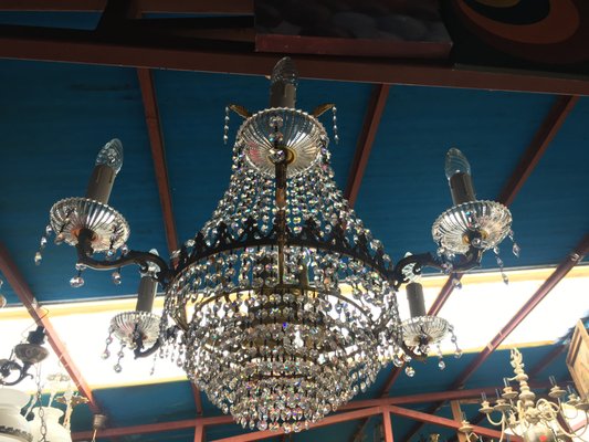 Crystal Chandelier, 1960s-WQQ-639315