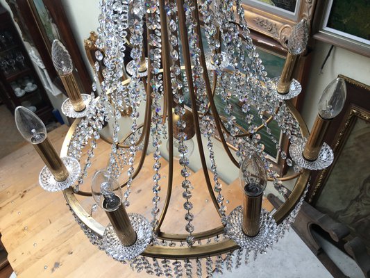 Crystal Chandelier, 1970s-WQQ-639143