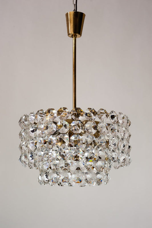 Crystal Chandelier by Bakalowits & Sons, 1960s