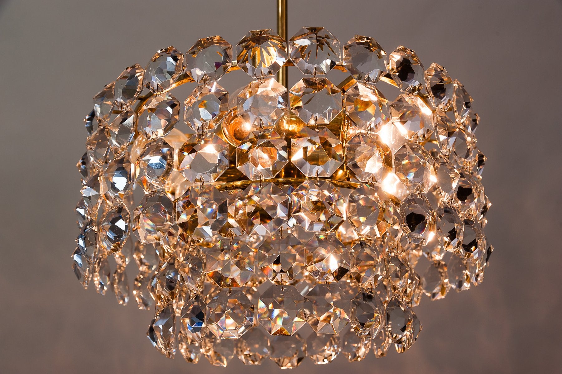 Crystal Chandelier by Bakalowits & Sons, 1960s