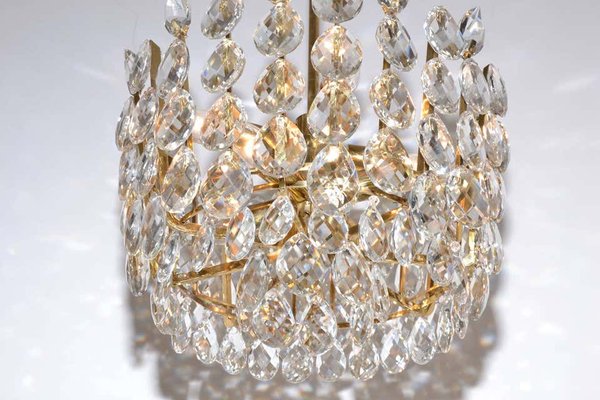 Crystal Chandelier from Bakalowits & Söhne, 1950s-SPD-832749