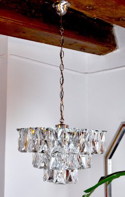 Crystal Chandelier from Kinkeldey, Germany, 1970s-EJE-1373625