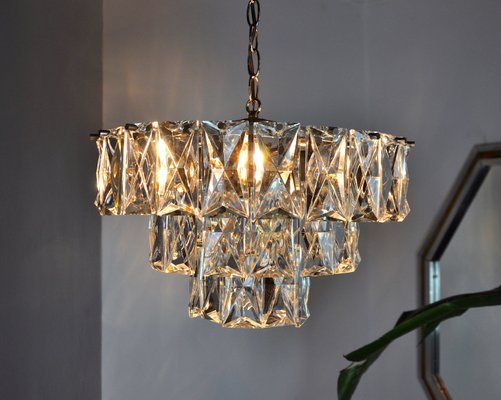 Crystal Chandelier from Kinkeldey, Germany, 1970s-EJE-1373625