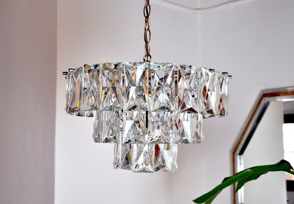 Crystal Chandelier from Kinkeldey, Germany, 1970s-EJE-1373625