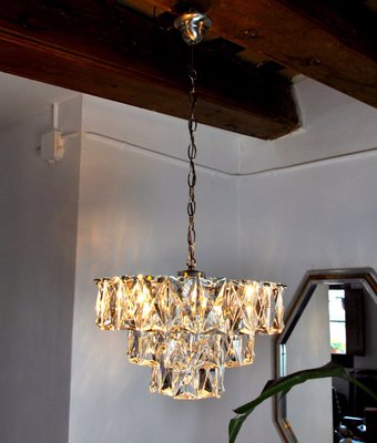 Crystal Chandelier from Kinkeldey, Germany, 1970s-EJE-1373625