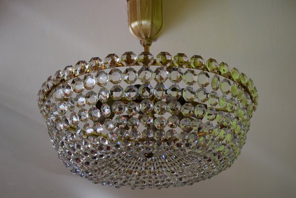 Crystal Chandelier from Lobmeyr, 1950s-VA-589235