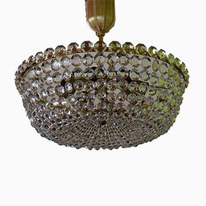 Crystal Chandelier from Lobmeyr, 1950s-VA-589235