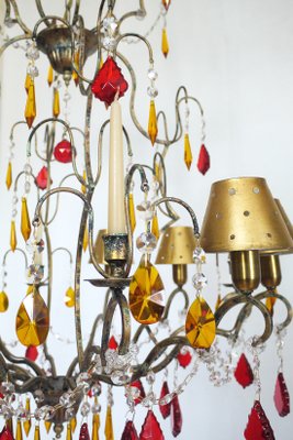 Crystal Chandelier from Residence Accessoires, 1980s-DEK-553575