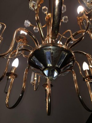 Crystal Chandelier from Sciolari, 1970s-MBH-1032195