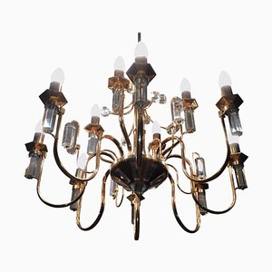 Crystal Chandelier from Sciolari, 1970s-MBH-1032195