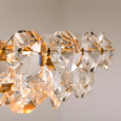 Crystal Chandelier in Brass and Crystal Glass from Bakalowits & Söhne, 1960s-VDW-829108