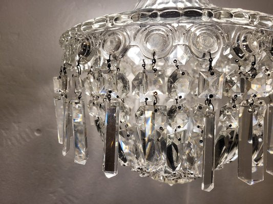 Crystal Chandelier, Italy, 1940s-NUC-1764769