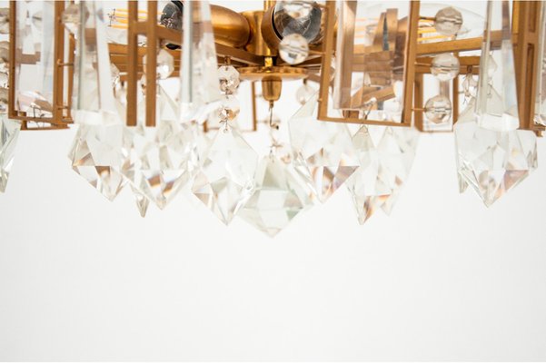 Crystal Chandelier, Northern Europe, 1950s-BXB-981702