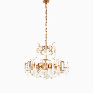 Crystal Chandelier, Northern Europe, 1950s-BXB-981702