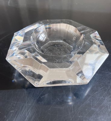 Crystal Diamond Ashtrays from Val Saint Lambert, 1970s, Set of 2-AVC-1452770