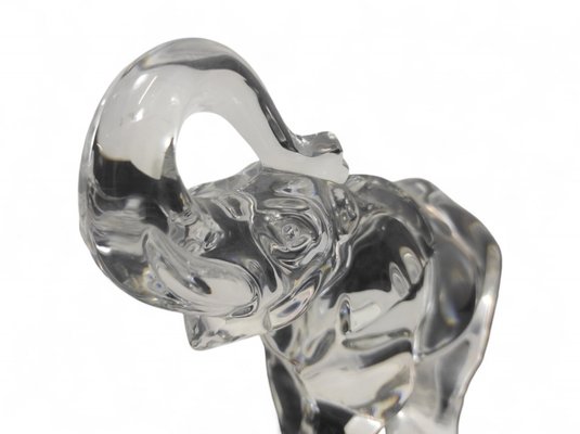 Crystal Elephant from Baccarat, 1980s-JYA-2027626