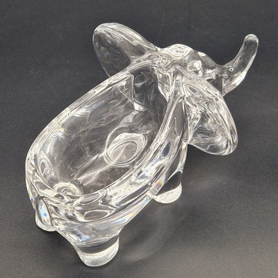 Crystal Elephant Shell by Art Vannes France, 1970s-WK-1719412