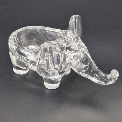 Crystal Elephant Shell by Art Vannes France, 1970s-WK-1719412