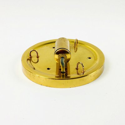 Crystal & Gilt Brass Flush Mount from Palwa, Germany, 1970s-BMM-1727812