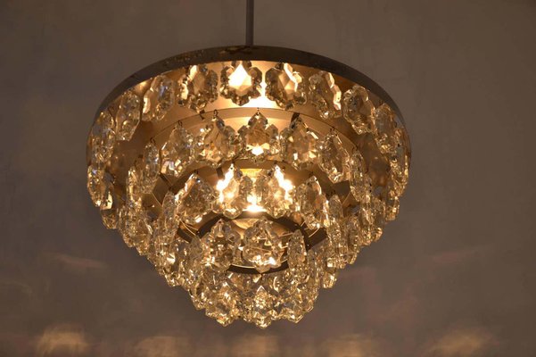 Crystal Glass Chandelier from Kinkeldey-SPD-976395