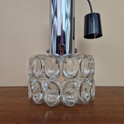 Crystal Glass Pendant Lamp from Limburg, 1960s-ZPB-1797410