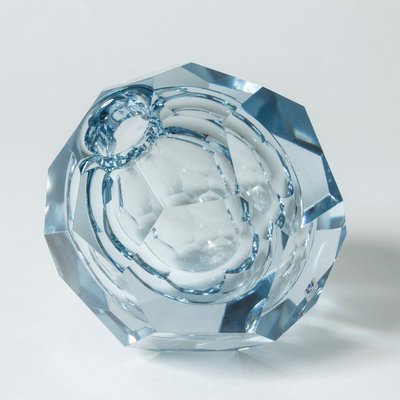 Crystal Glass Vase by Asta Strömberg for Strömbergshyttan, 1950s-NL-675791