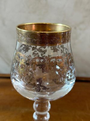 Crystal Glasses, 1950, Set of 6-BFK-2035357