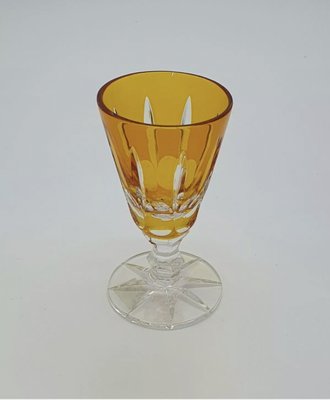 Crystal Glasses, 1970s, Set of 4-ZUW-1389300