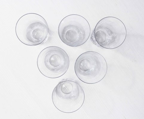 Crystal Glasses from Daum, France, 1960s, Set of 6-BQF-1820186