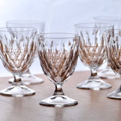 Crystal Glasses from Villeroy & Boch, 1950s, Set of 6-SHG-2021719