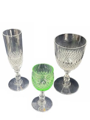 Crystal Glasses, Set of 54-UCH-1446899