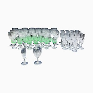 Crystal Glasses, Set of 54-UCH-1446899