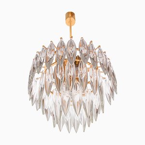 Crystal & Gold Plated Chandelier from Lobmeyr / Bakalowits & Sons, 1960s-DEK-953196