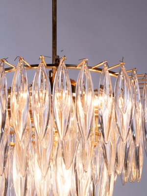 Crystal & Gold Plated Chandelier from Lobmeyr / Bakalowits, Vienna, 1960s-DEK-950393