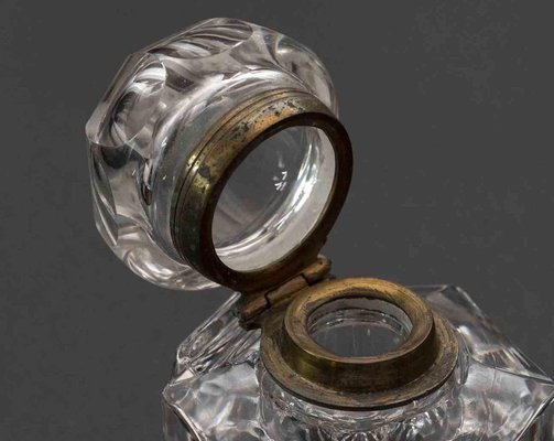 Crystal Inkwell, Italy, 20th Century-ZCI-1411238