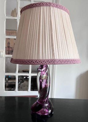 Crystal Lamp from Val Saint Lambert, 1950s-AVC-1451230