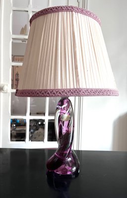 Crystal Lamp from Val Saint Lambert, 1950s-AVC-1451230