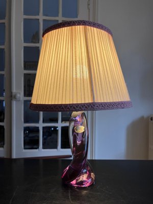 Crystal Lamp from Val Saint Lambert, 1950s-AVC-1451230