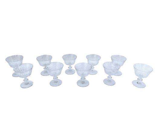 Crystal Martini Glasses, Set of 10-FSD-1366959