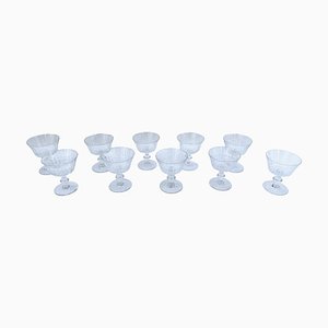 Crystal Martini Glasses, Set of 10-FSD-1366959