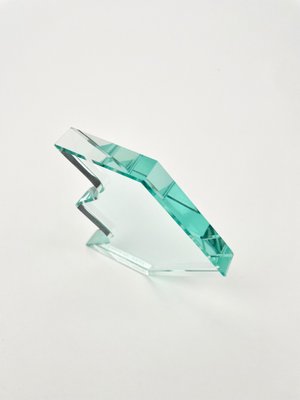 Crystal Paperweight Sculpture by Fontana Arte for Istud, Italy, 1970s-LYQ-1171364