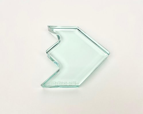 Crystal Paperweight Sculpture by Fontana Arte for Istud, Italy, 1970s-LYQ-1171364