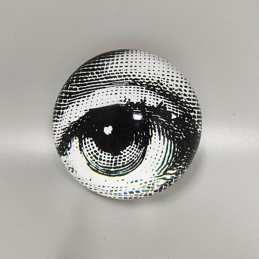 Crystal Paperweight Sphere by Piero Fornasetti, Italy, 1970s