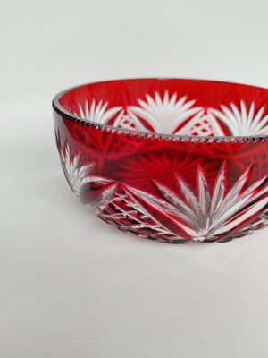 Crystal Salad Bowl from Saint Louis, 1890s-EHL-2017544